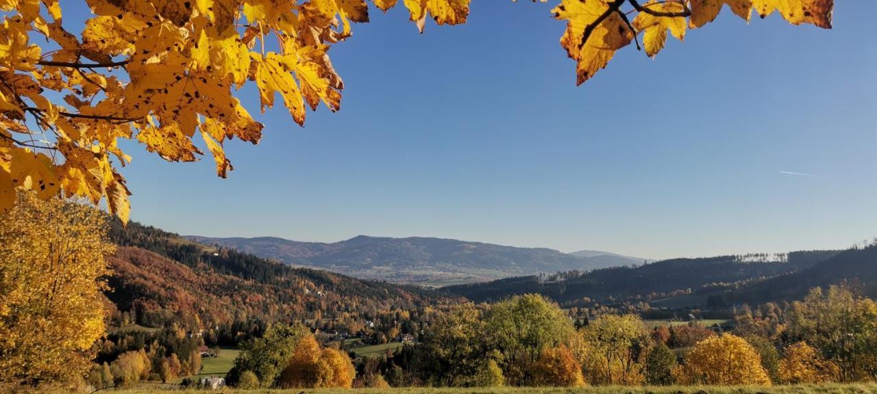 Penzion Rzehaczek Dolní Lomná Exterior foto